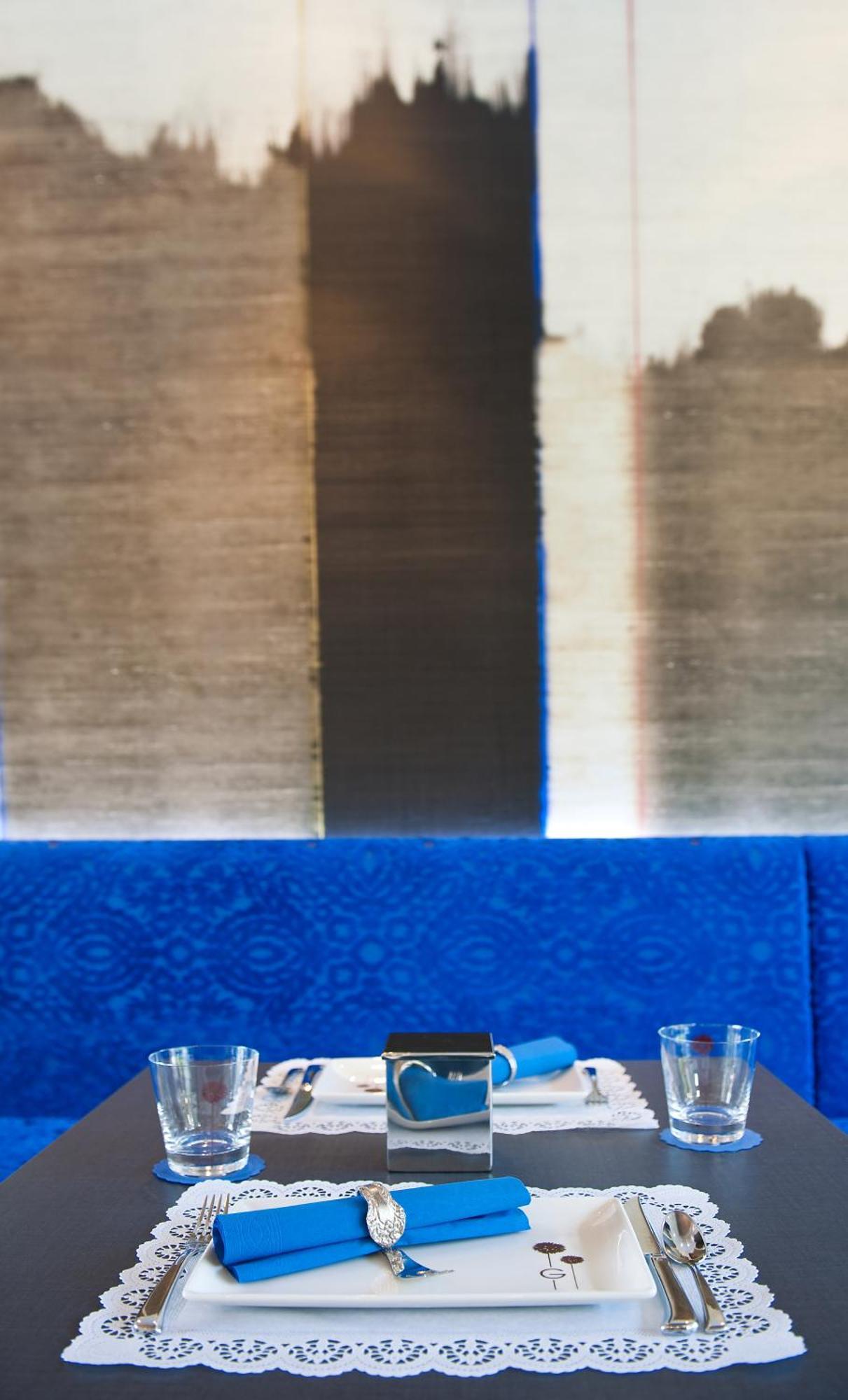 G Design Hotel Ljubljana Restoran fotoğraf